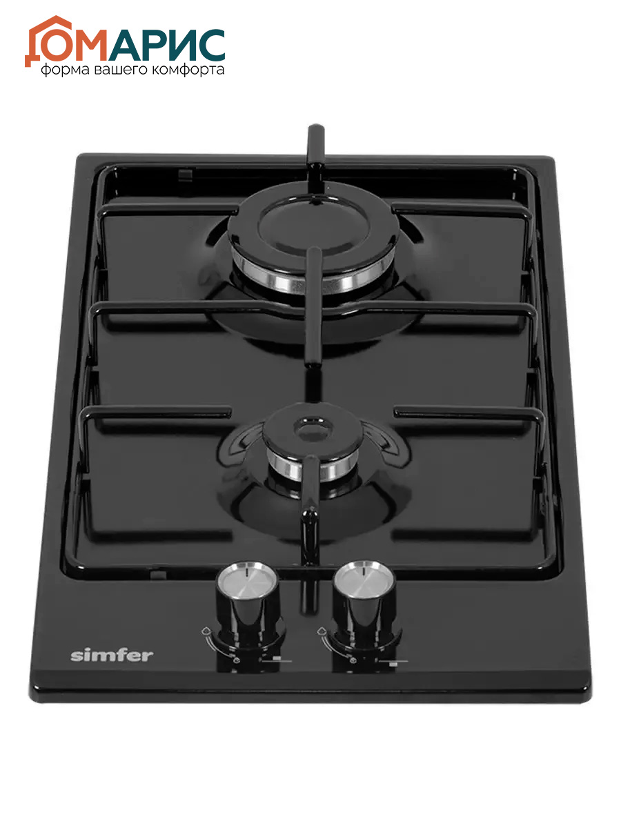 Варочная панель газовая Simfer 2 конфорки 30 см товар